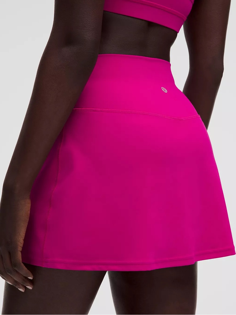 Lululemon Align High-Rise Skirt Pink Flare Size 14 NWT Nulu Skort - Picture 4 of 9